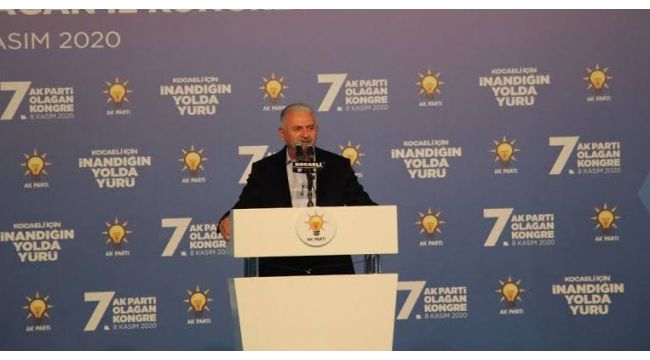 Binali Yıldırım il kongresine katıldı