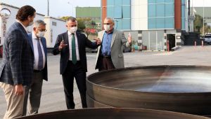 Büyükakın'dan sanayi kuruluşlarına ziyaret