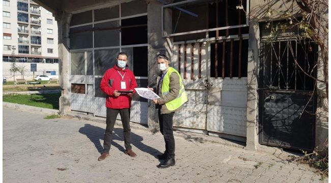 Büyükşehir hasar tespit çalışmaları için İzmir'e mühendis gönderdi
