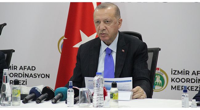 Cumhurbaşkanı Erdoğan'dan deprem bölgesinde önemli açıklamalar