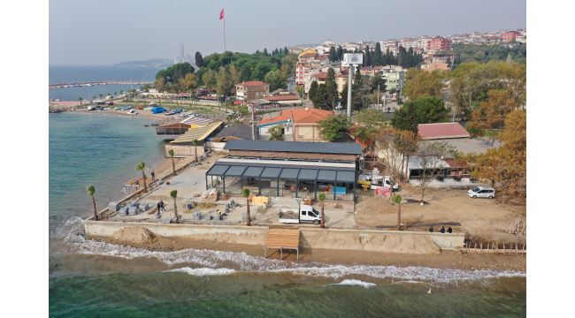 Darıca'da denize sıfır, restoran yapılıyor