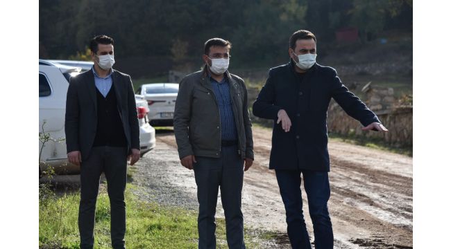 Döngel mesire alanında çalışmalar devam ediyor