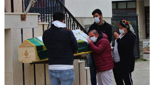 Feci kazada ölen kadın son yolculuğuna uğurlandı