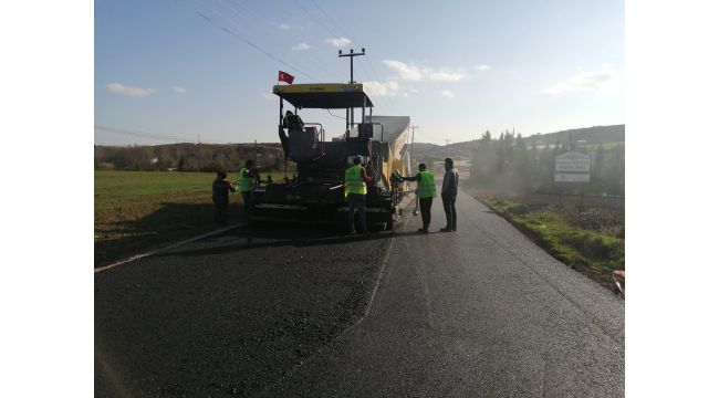 Fen İşlerinden asfalt ve parke çalışması