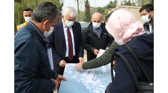 Gebze bölgesindeki projeler yakından takip ediliyor