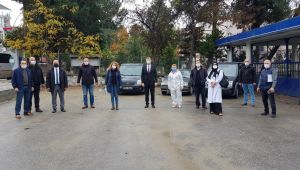 Gölcük Belediyesi filyasyon ekibine destek oluyor