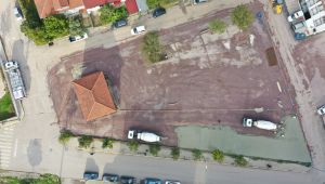 İstasyon'da trafiği rahatlatacak otopark çalışması hızla ilerliyor