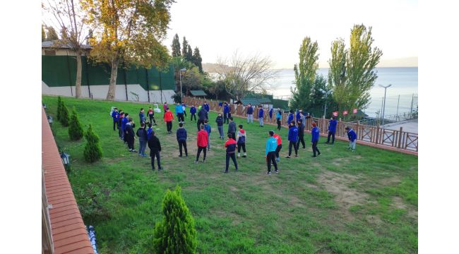 Kocaeli’nin şampiyonları teknik gelişim kampında