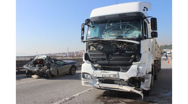 TEM’de feci şekilde can verdi