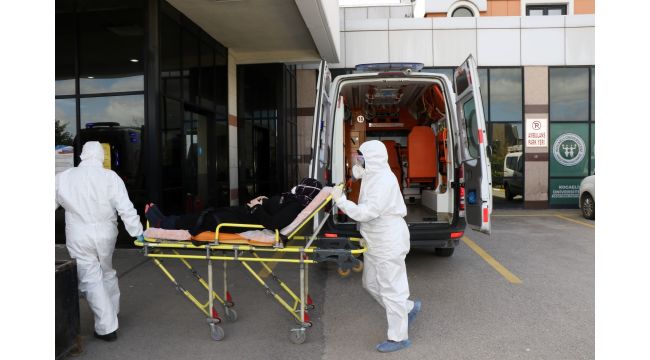 47 bin 424 kişiye hasta nakil hizmeti verildi