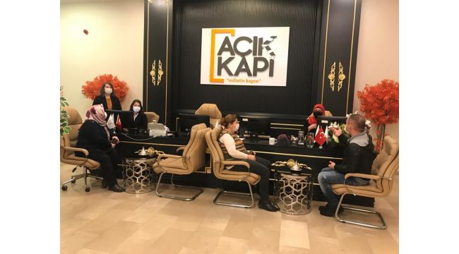 Açık Kapı birimi mağdurlara yardımcı olmaya devam ediyor