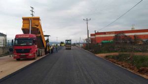 Ağır tonajlı araçların geçtiği yol artık daha güvenli