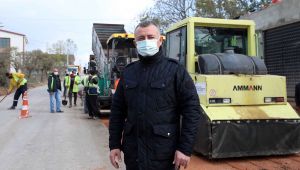 Başkan Büyükakın, ‘’4,5 kilometrelik yolu 20 gün içinde tamamlayacağız’’