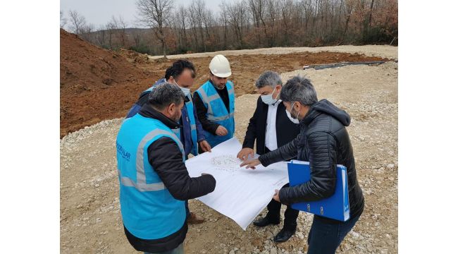 Başkan Şayir, mesire alanındaki çalışmaları inceledi