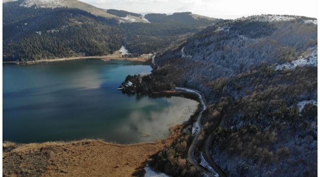 Burada sonbahar ve kış bir arada yaşanıyor
