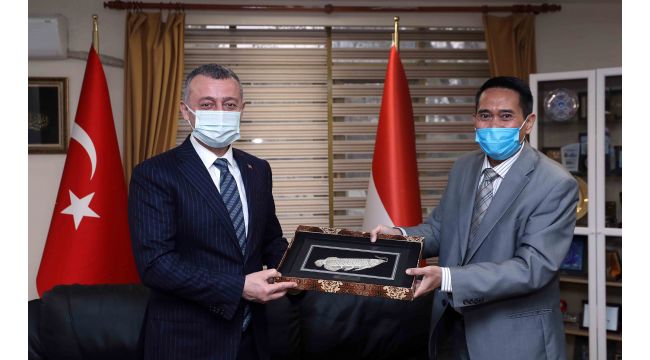 Büyükakın'dan Endonezya Başkansolosu'na ziyaret