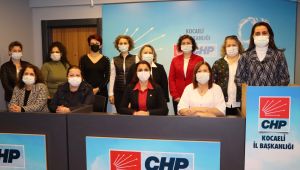 CHP’li kadınlar hükümetin 2020 yılı kadın ve çocuk hakları karnesini açıkladı