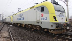Çin’e gidecek olan ihracat treni Kocaeli’ye uğradı