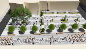 Darıca Çınaraltı Meydanı yenileniyor