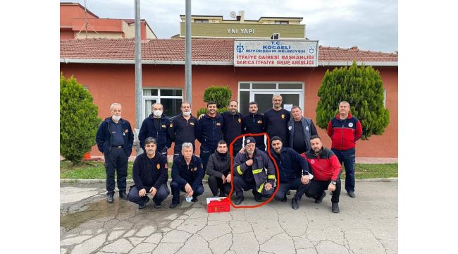 Darıca’da ki itfaiyeci korona mücadelesini kazanamadı