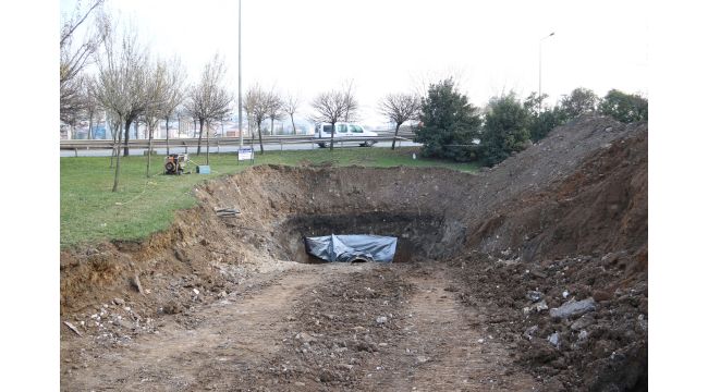 Dilovası Batı Kavşağı’nda yatay sondaj yapılıyor