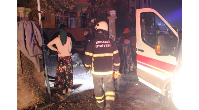 Gaz sıkışması olan kombi bomba gibi patladı
