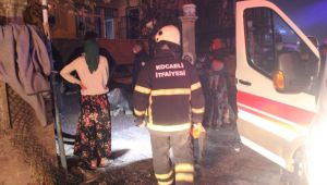 Gaz sıkışması olan kombi bomba gibi patladı