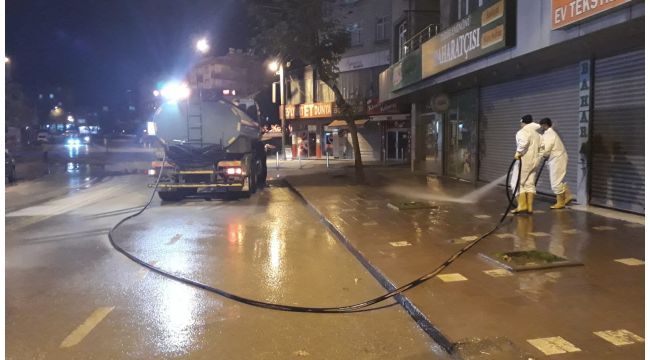 Gebze Belediyesi'nden tam kadro hafta sonu mesaisi