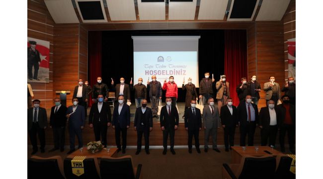 Gebze'de 302 kişiye tapuları dağıtıldı