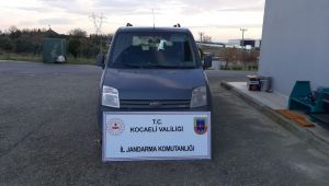 Gebze'de 5 yıl önce çalınan aracı jandarma buldu