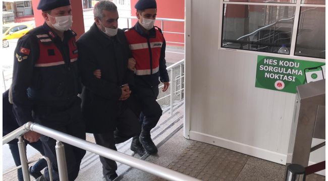 Kablo hırsızı baba ve oğlu yakalandı