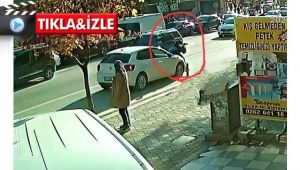 Karşıya geçmek isterken canından oluyordu