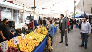 Kartepe'de pazar yerlerine yılsonu düzenlemesi