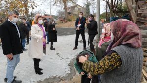 Nebihoca Mahallesi’nde parke çalışmaları tamamlanıyor