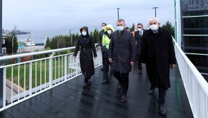 Seka Park’taki ilk üst geçit hizmete girdi