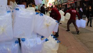 Su kesintisi öncesi Kocaeli’de bidon satışları patladı