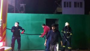 200 hayvanın bulunduğu çiftlikte yangın
