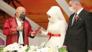 2020 yılında Darıca'da bin 256 çift evlendi