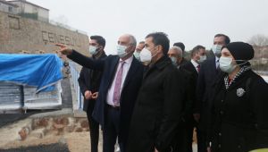 Aygün ve Yaman projeleri yerinde inceledi