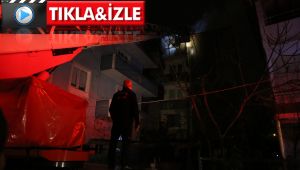Baca yangını çatıyı sardı