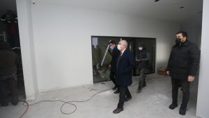 Başkan Aygün şantiyeleri gezdi, projeleri inceledi
