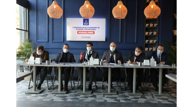 Başkan Bıyık, muhtarlara çalışmaları anlattı