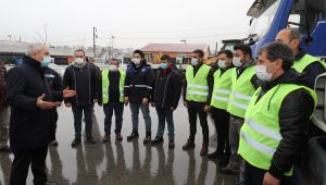 Başkan Büyükgöz; “Kar yağışına hazırız”