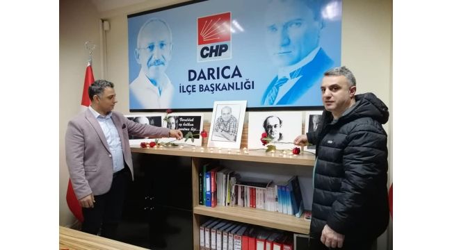 CHP Darıca, Uğur Mumcu'yu andı