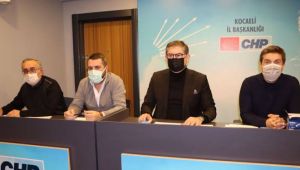CHP Kocaeli sokak örgütlenmesi için bir araya geldi