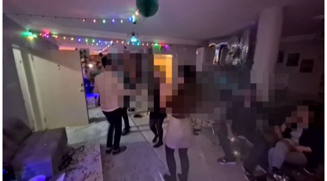 Darıca’da bir villada düzenlenen partiye operasyon