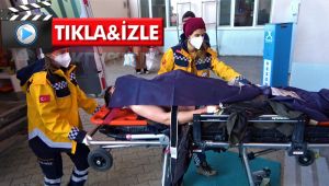 Elektrik akımına kapılan inşaat işçisi yaralandı