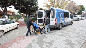 ‘’Engelsiz Taksi’’ ile 5 bin 213 ulaşım hizmeti