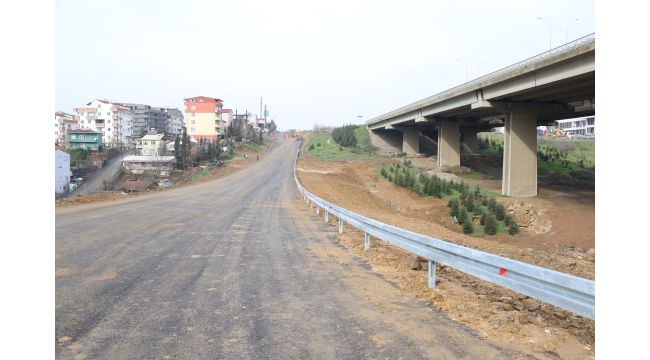 Gebze'deki güney yan yollar asfaltlandı