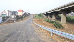Gebze'deki güney yan yollar asfaltlandı